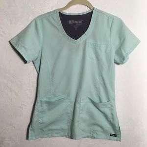 Grey’s Anatomy Barco Mint Green Scrub Top
